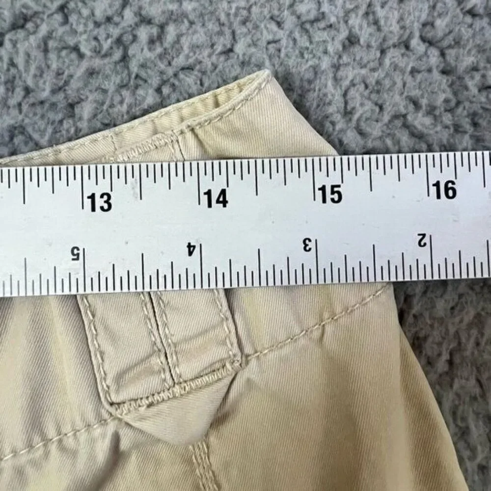 SIGRID OLSEN WOMENS CHINO STYLE SKIRT SIZE 6 TAN/KHAKI - Picture 6 of 10